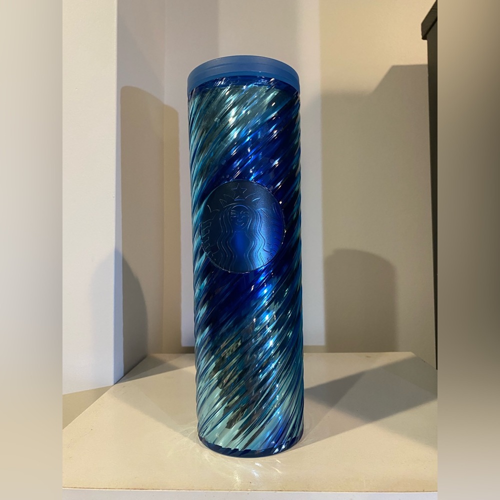 Starbucks Blue Swirl Tumbler